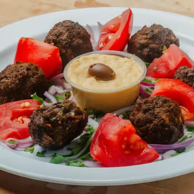 Falafel Fritters Appetizer (6).