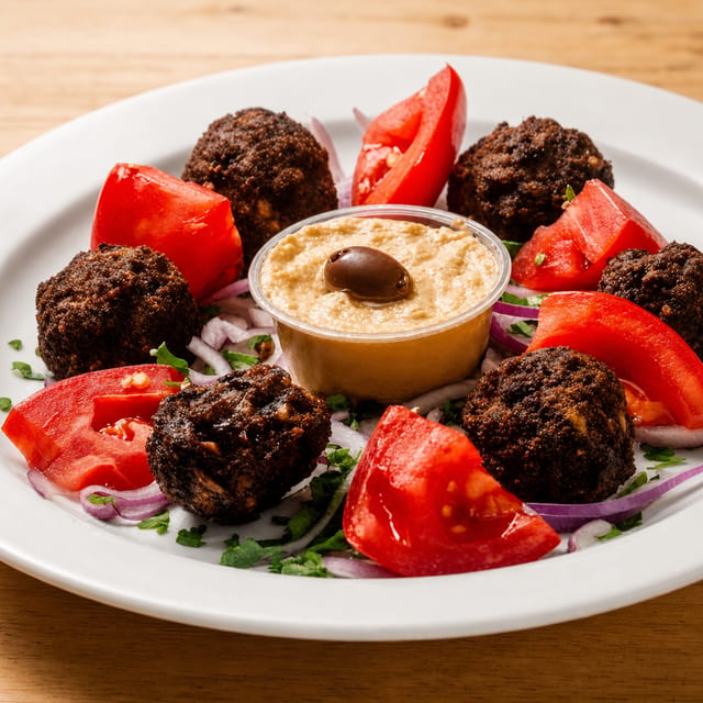 Falafel Fritters Appetizer (6).
