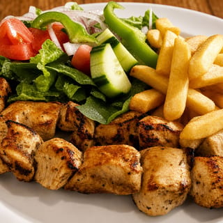 Pork Souvlaki Platter